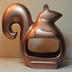 Bird Feeder: Metal Squirrel Bird Feeder