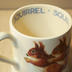 Cup: Ceramic  Cup with Red Squirrels