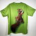 Clothing: Green T-Shirt with Squirrel