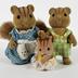 Toy: Calico Critters Hazelnut Family of three