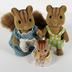 Toy: Calico Critters Hazelnut Family of three
