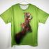 Clothing: Green T-Shirt with Squirrel