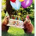 Greeting Card: Prairie dog party