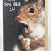 Greeting card: OMG! You did it!