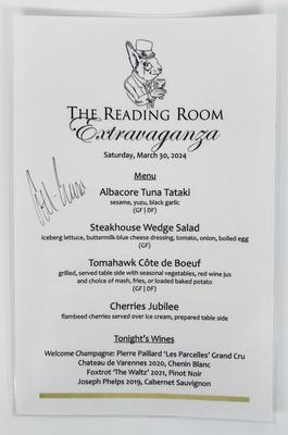 Menu.