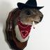 Taxidermy: Cowboy squirrel